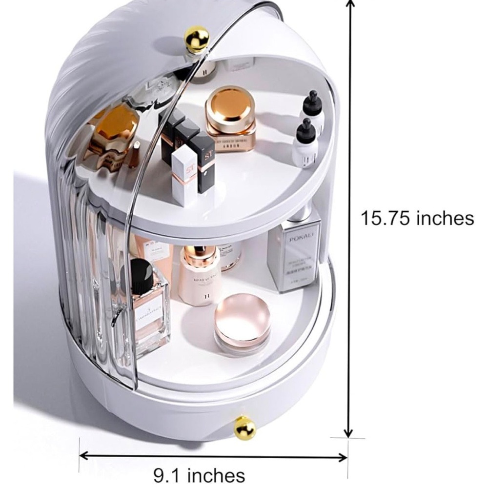 YOOLENS rotating Makeup Organizer